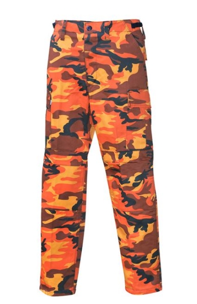 Army Cargo Outdoor Hose - sunset camo