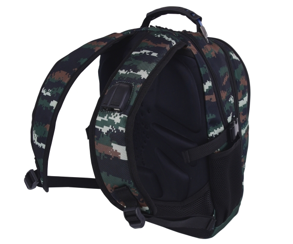 Rucksack - USB - Provider - jungle camo