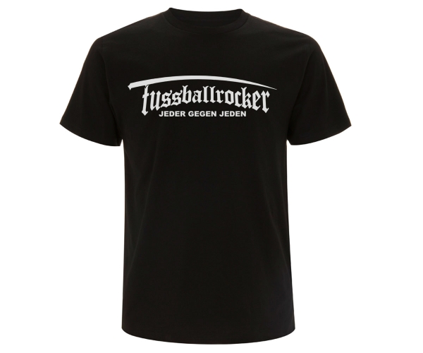 Wo wir stehen ist vorn - Fußballrocker - Männer T-Shirt - schwarz