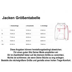 Zahnfee - Männer College Jacke - Edition 10 - schwarz / weiß