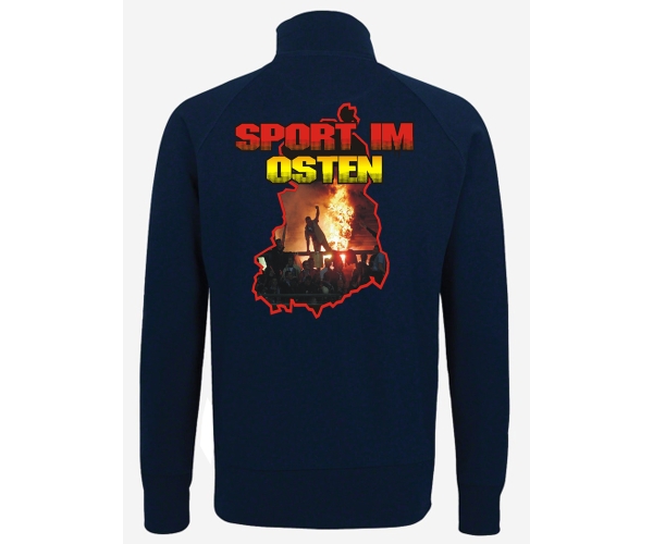 Ostdeutschland - Männer Freizeitjacke - Sport im Osten - navy