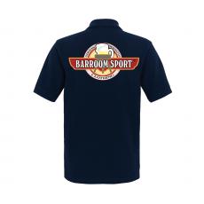 Barroom Sport - Männer Polo Shirt - Drinkstyle Clothing Logo - navy