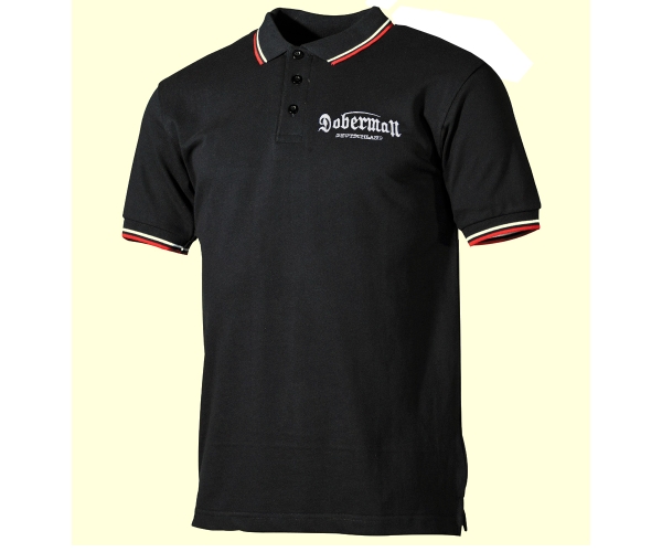 Doberman - Männer Poloshirt - Logo