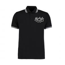 Zahnfee - Männer Polo Shirt - Edition 10 - schwarz-weiss