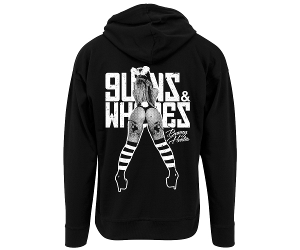 Männer Kapuzenjacke - Bunny Hunter - schwarz