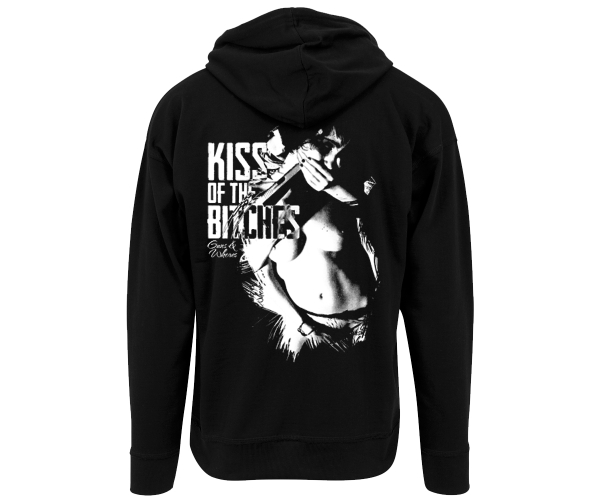 Kiss of the Bitches - Männer Kapuzenpullover - schwarz