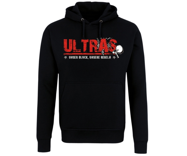 Ultras - Unser Block unsere Regeln - Männer Kapuzenpullover - schwarz