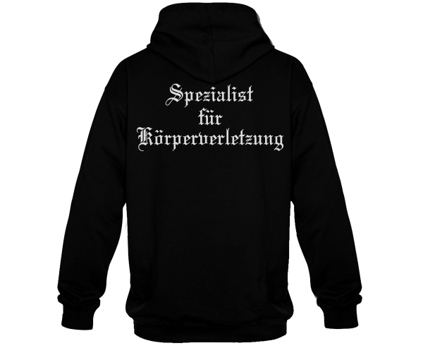 Spezialist für Körperverletzung - Hardcorps - Männer Kapuzenpullover - schwarz