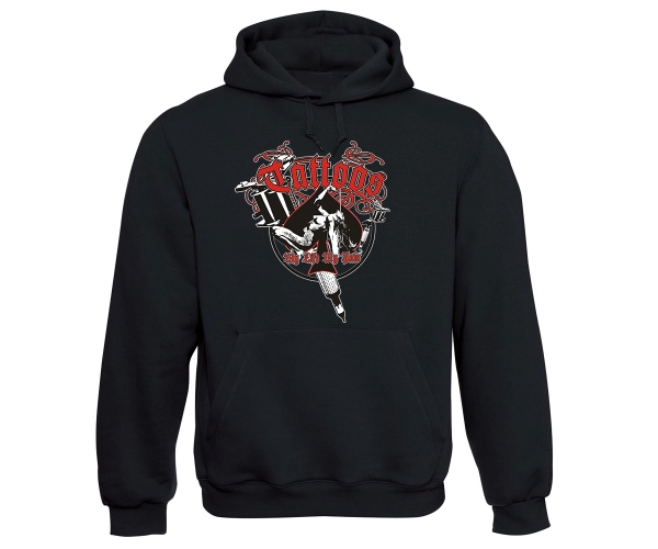 Tattoos my Life my Pain - Tattoo Family - Männer Kapuzenpullover - schwarz