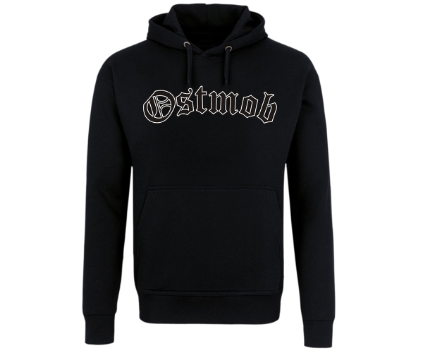 Ostmob Logo - Männer Kapuzenpullover - schwarz