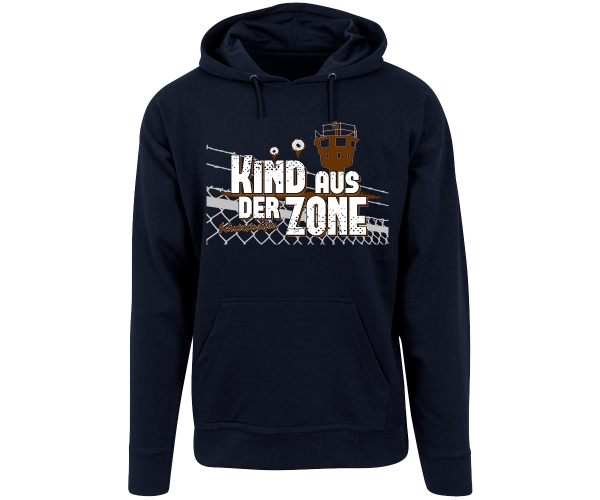 Kind aus der Zone - Männer Kapuzenpullover - navy