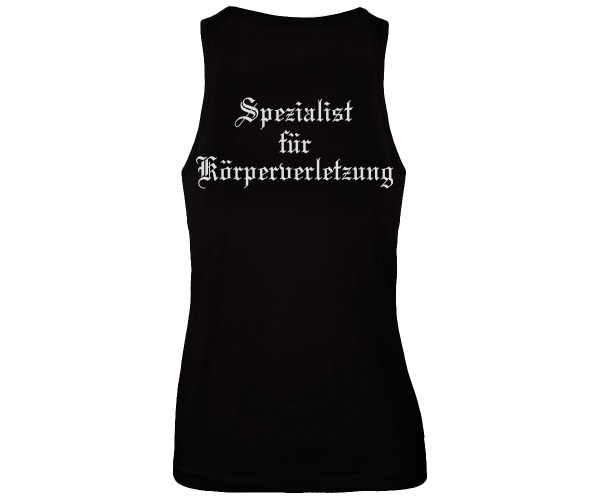 Spezialist für Körperverletzung - Hardcorps - Männer Muskelshirt - schwarz