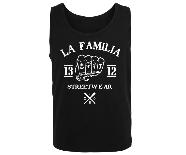 La Familia - 1312 Streetwear - Männer Muskelshirt - schwarz