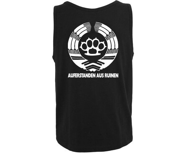 Ostdeutschland - Auferstanden aus Ruinen - Männer Muskelshirt - schwarz