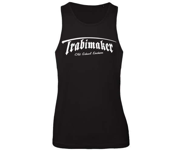 Trabimaker - Old School Sachsen - Männer Muskelshirt - schwarz