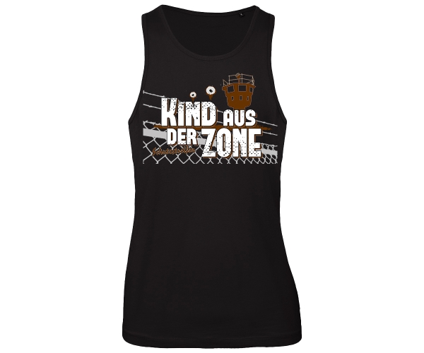 Kind aus der Zone - Männer Muskelshirt - schwarz