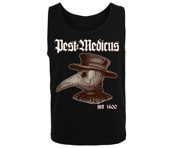 Pest Medicus - Männer Muskelshirt - schwarz