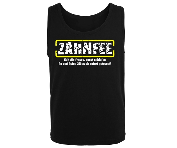 Zahnfee - Halt die Fresse - Männer Muskelshirt - schwarz