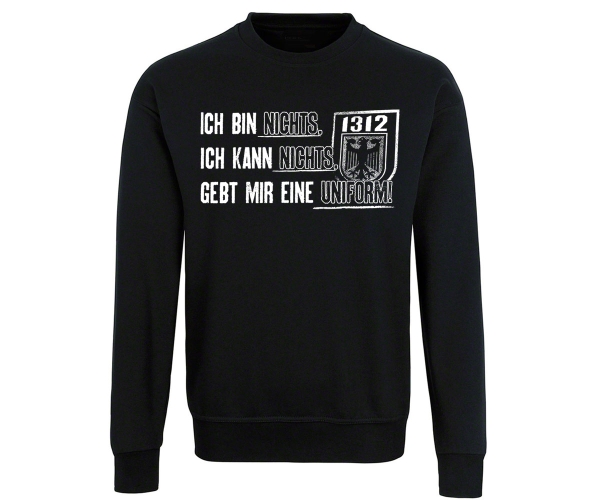 Uniform 1312 - Männer Pullover - schwarz