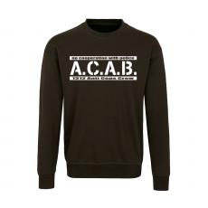 ACAB - No cooperation with Police - Männer Pullover - braun
