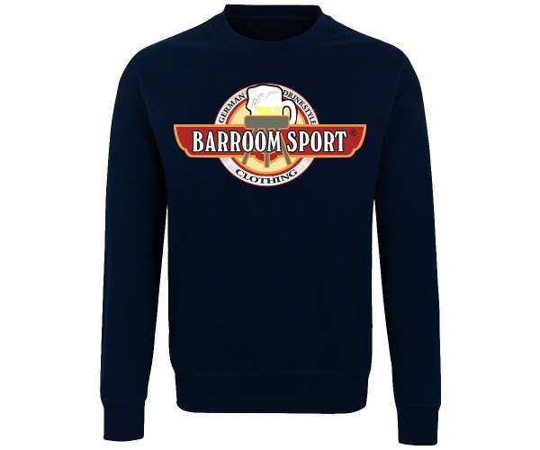 Barroom Sport - Männer Pullover - Drinkstyle Clothing Logo - navy