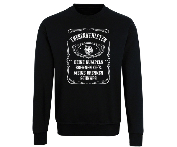 Thekenathleten - Männer Pullover - schwarz