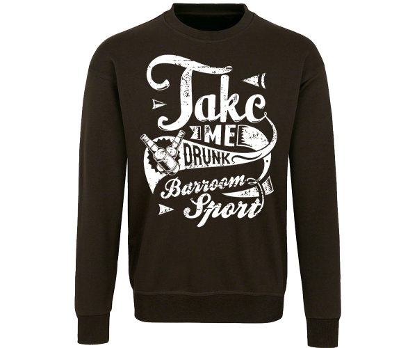 Take me drunk - Männer Pullover - braun