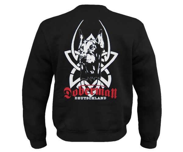 Doberman - Männer Pullover - Tribal