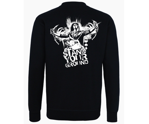 Stand your ground - Fußballrocker - Männer Pullover - schwarz