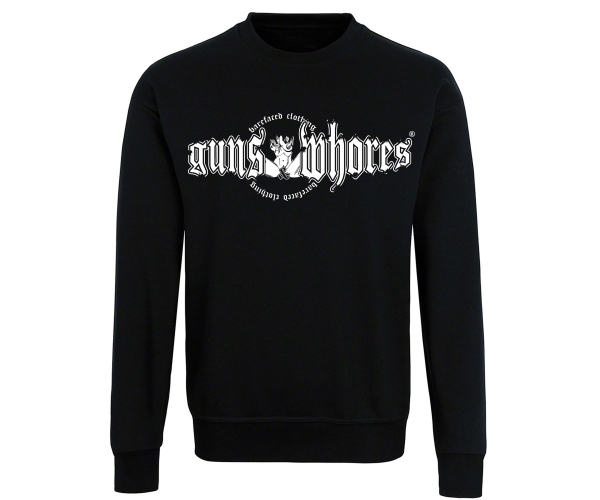 G+W barefaced clothing Logo - Männer Pullover - schwarz