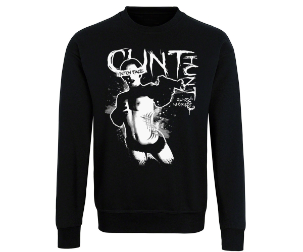 Cunt Hunt - Männer Pullover - schwarz