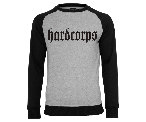 I hate you Motherfucker - Hardcorps - Männer Pullover - schwarz/grau