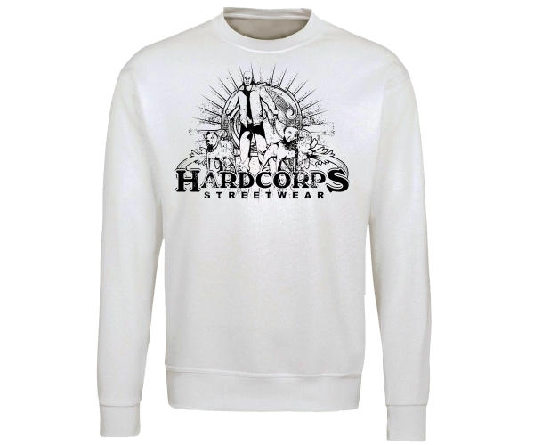 Pit Bull - Hardcorps - Männer Pullover - weiß