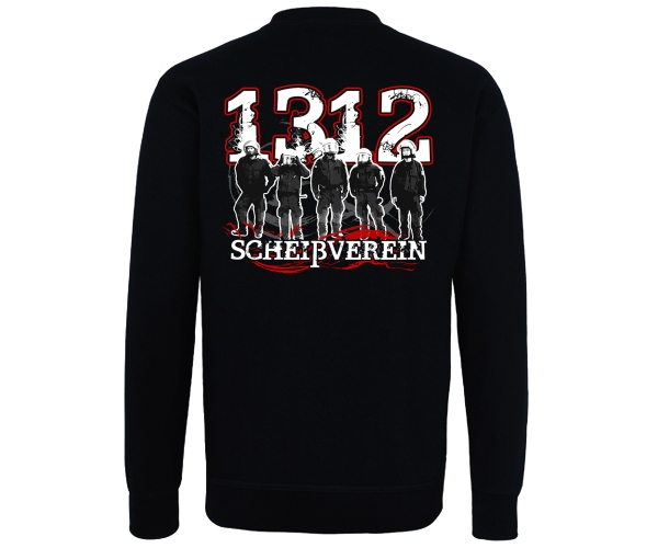 Scheißverein 1312 - Hardcorps - Männer Pullover - schwarz