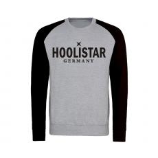 X Hoolistar - Männer Pullover - hellgrau-schwarz