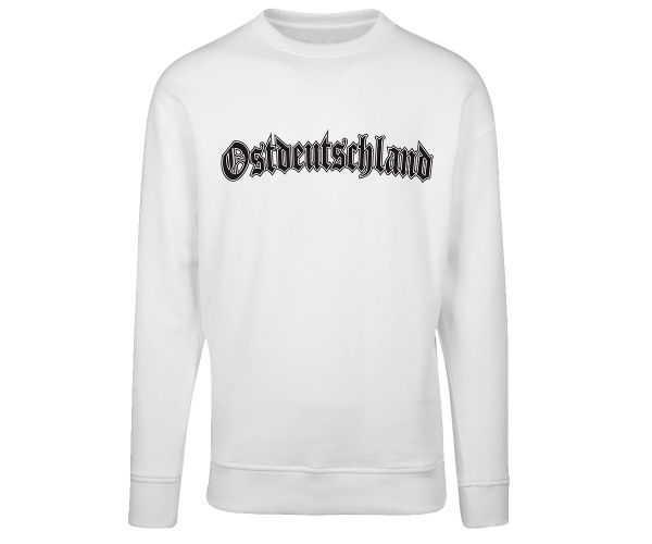 Ostdeutschland - Logo - Männer Pullover - weiß