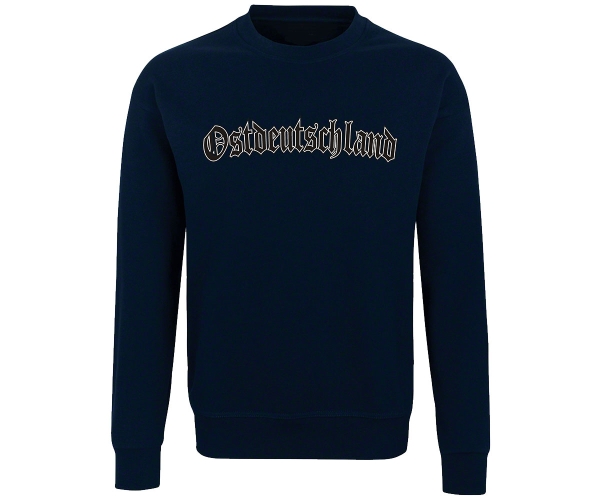 Ostdeutschland - Logo - Männer Pullover - navy