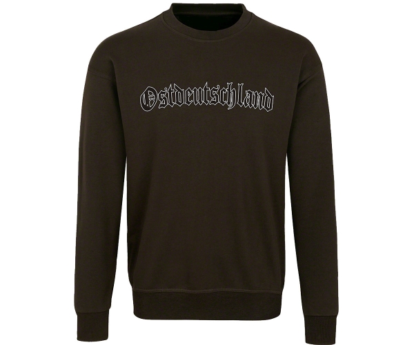 Ostdeutschland - Logo - Männer Pullover - braun