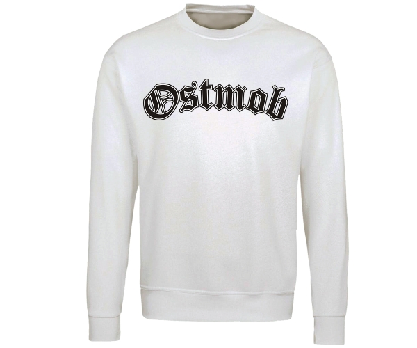 Ostmob - Logo - Männer Pullover - weiß