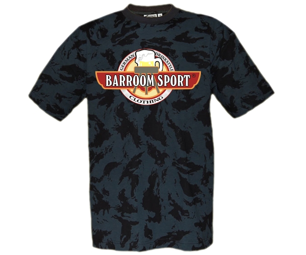 Barroom Sport Drinkstyle Clothing Logo - Männer T-Shirt - nightcamo