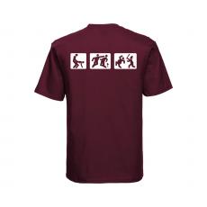 Drink Fuck Fight - Männer T-Shirt - burgundy