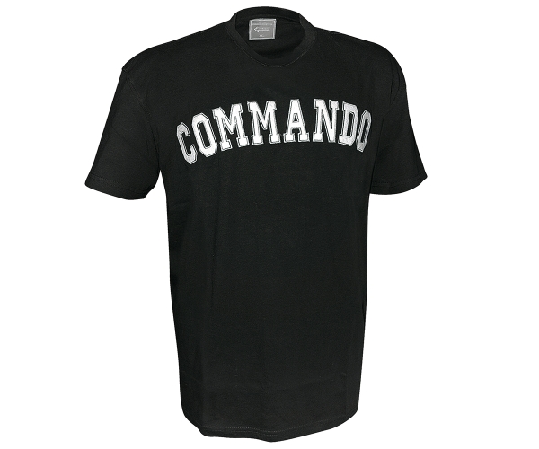 Commando - T-Shirt - APP - schwarz