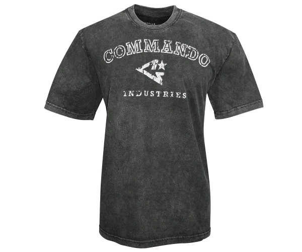 Commando - T-Shirt - Vintage 1 - schwarz