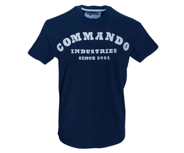 Commando - T-Shirt - Vintage 2001 - navy