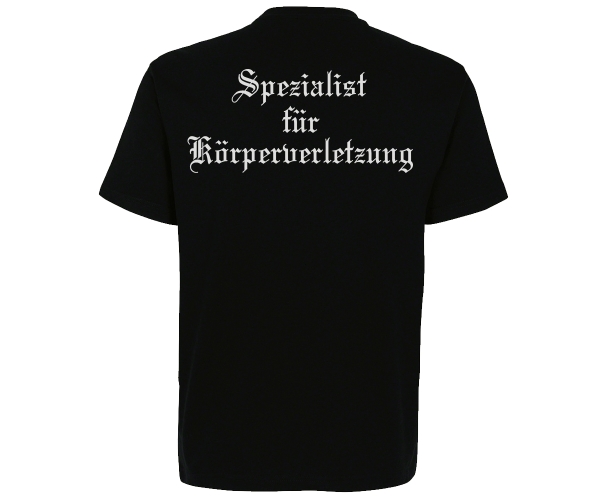 Spezialist für Körperverletzung - Hardcorps - Männer T-Shirt - schwarz