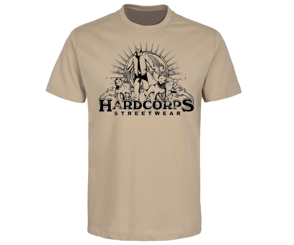 Pit Bull - Hardcorps - Männer T-Shirt - beige