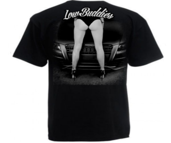 Low Buddies - Männer T-Shirt - Crew - schwarz