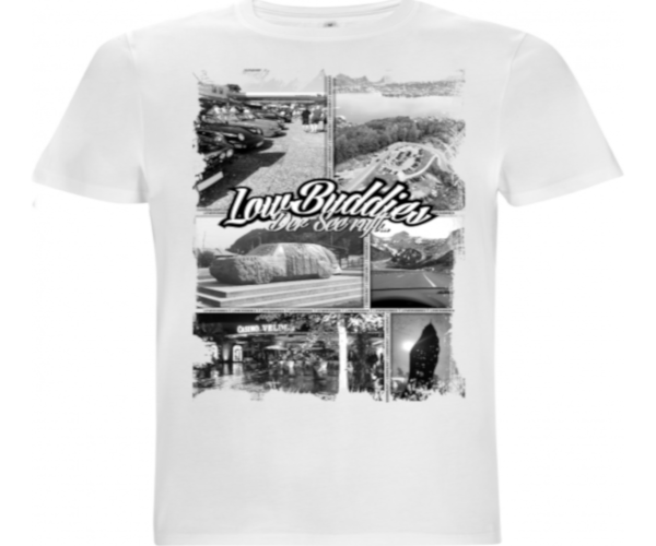 Low Buddies - Männer T-Shirt - Wörthersee - weiß