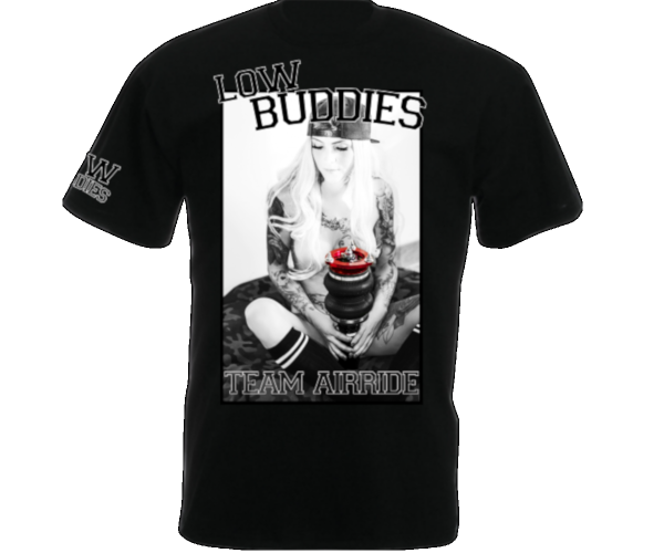 Low Buddies - Männer T-Shirt - teamairride - schwarz