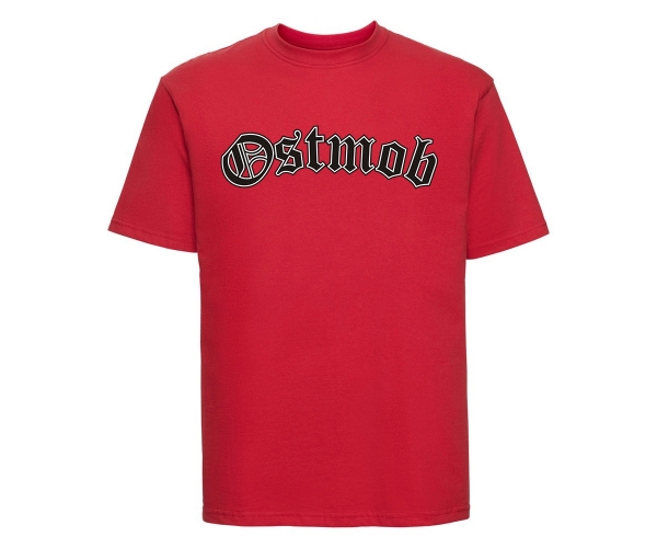 Ostmob Logo - Männer T-Shirt - rot